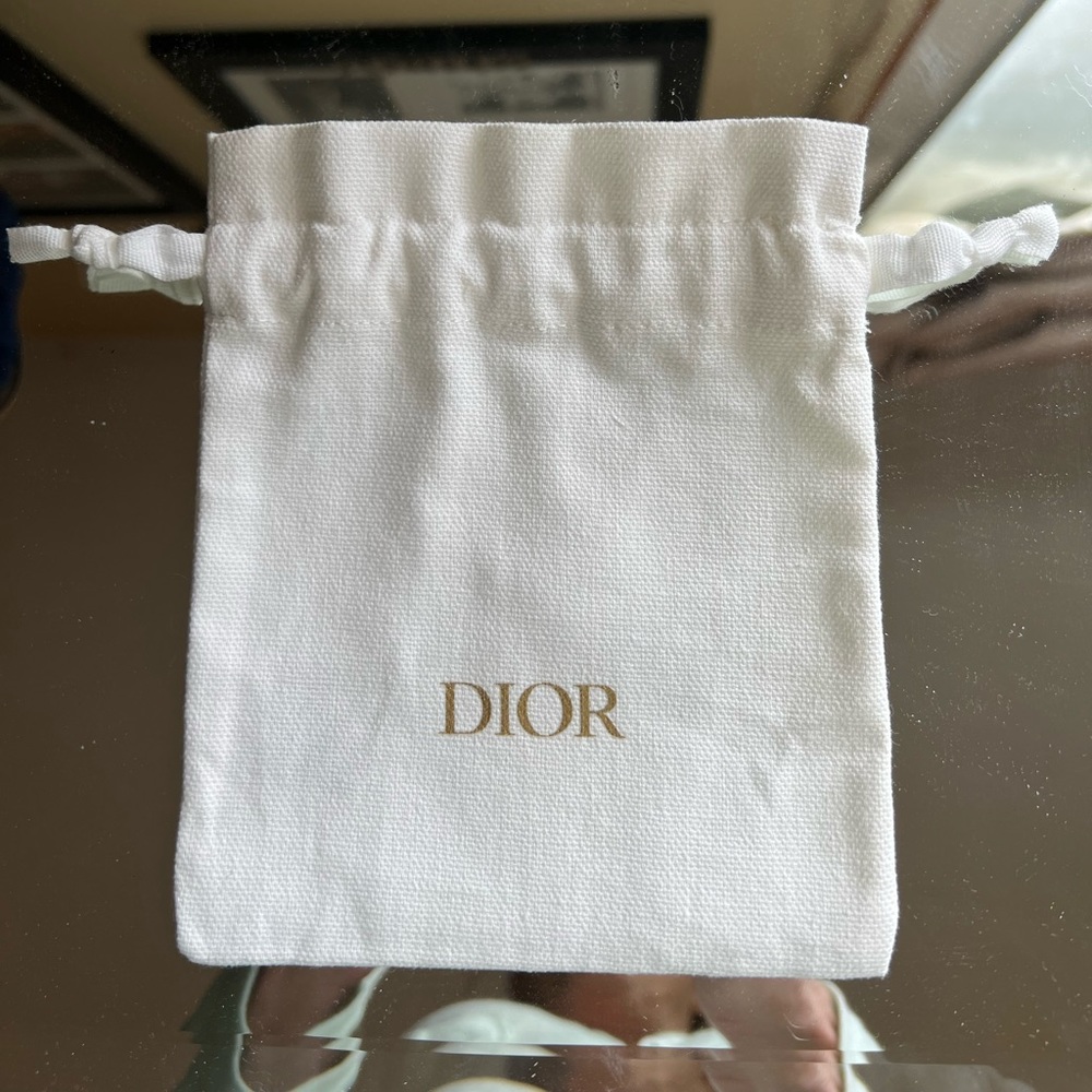 Dior small dust bag.